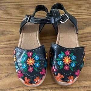 Colorful Floral Kids Sandals